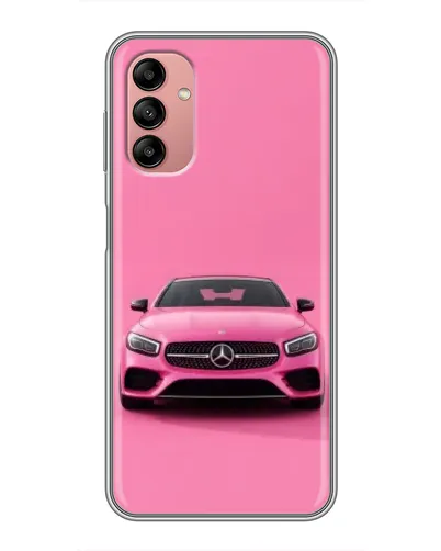 Чохол для Samsung Galaxy A04s з картинкою «Рожевий Mercedes AMG»