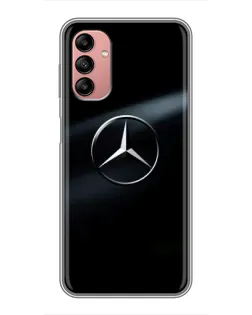 Чохол для Samsung Galaxy A04s з картинкою «Mercedes на металі»