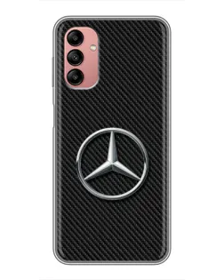Чохол для Samsung Galaxy A04s з картинкою «Карбоновий Mercedes стиль»