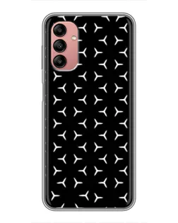Чохол для Samsung Galaxy A04s з картинкою «Mercedes паттерн зірок»