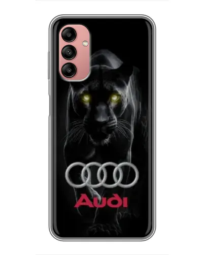 Чохол для Samsung Galaxy A04s з картинкою «Пантера та Audi»
