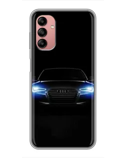 Чохол для Samsung Galaxy A04s з картинкою «Audi в неоні»