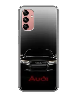 Чохол для Samsung Galaxy A04s з картинкою «Audi — градієнтний контур»