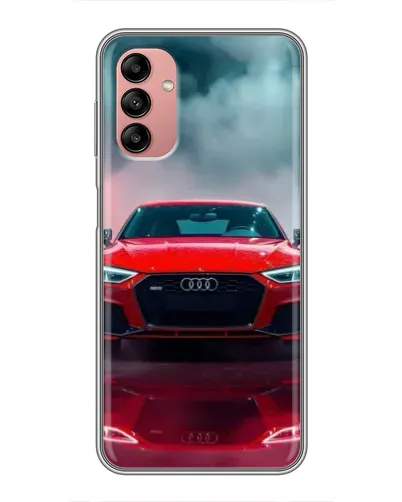 Чохол для Samsung Galaxy A04s з картинкою «Audi RS — червоний стиль»