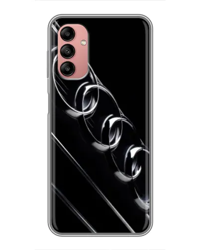Чохол для Samsung Galaxy A04s з картинкою «Audi — абстрактні кільця»