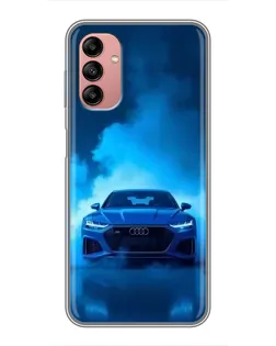 Чохол для Samsung Galaxy A04s з картинкою «Audi — блакитна енергія»