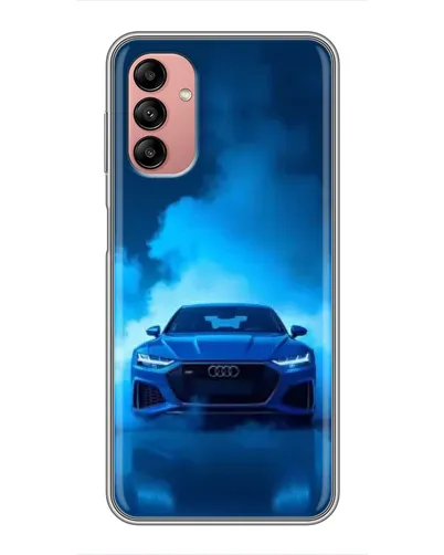 Чохол для Samsung Galaxy A04s з картинкою «Audi — блакитна енергія»