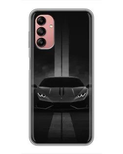 Чохол для Samsung Galaxy A04s з картинкою «Lamborghini симетрія доріг»