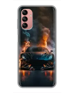 Чохол для Samsung Galaxy A04s з картинкою «Lamborghini димна естетика»