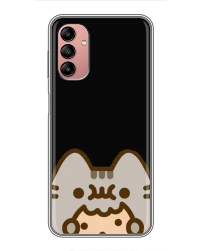 Чохол для Samsung Galaxy A04s з картинкою «Пушин на чорному»
