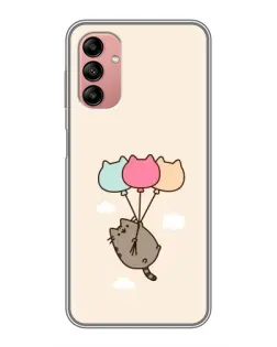 Чохол для Samsung Galaxy A04s з картинкою «Пушин на кульках»