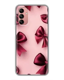 Чохол для Samsung Galaxy A04s з картинкою «Бордовий атлас»