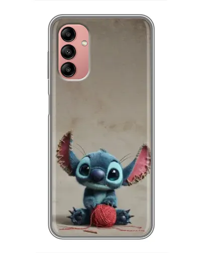Чохол для Samsung Galaxy A04s з картинкою «Стіч на чоричневому фоні»