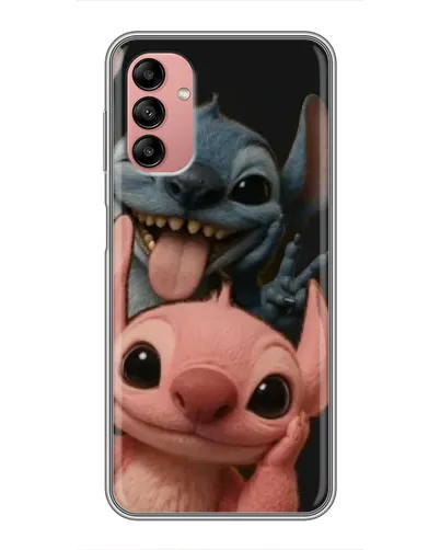 Чохол для Samsung Galaxy A04s з картинкою «Стіч та Ангел»