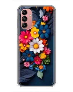 Чохол для Samsung Galaxy A04s з картинкою «Квіткова феєрія»