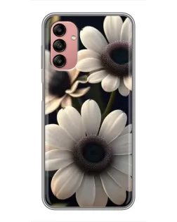 Чохол для Samsung Galaxy A04s з картинкою «Білі маргаритки макро»