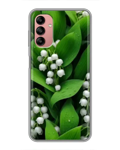 Чохол для Samsung Galaxy A04s з картинкою «Конвалії в зелені»