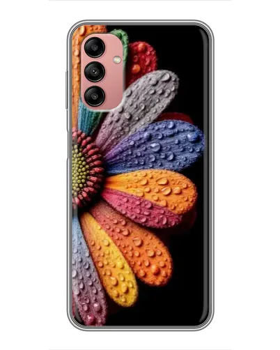Чохол для Samsung Galaxy A04s з картинкою «Райдужна квітка»