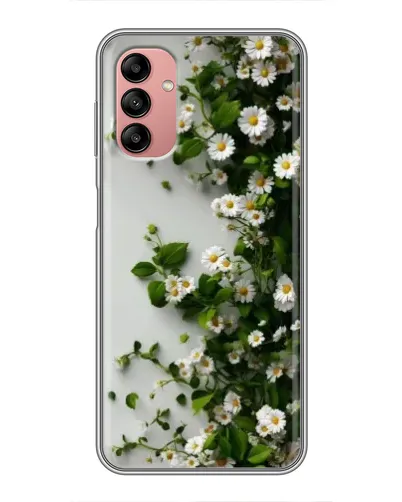 Чохол для Samsung Galaxy A04s з картинкою «Гілка дрібних білих квітів»