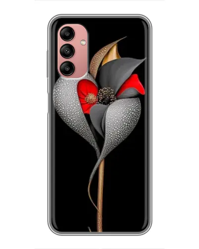 Чехол для Samsung Galaxy A04s с картинкой «Серебряный фантазийный цветок» Чехол для Samsung Galaxy A04s с картинкой «Серебряный фантазийный цветок»