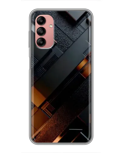 Чохол для Samsung Galaxy A04s з картинкою «Чорні геометричні блоки» Чохол для Samsung Galaxy A04s з картинкою «Чорні геометричні блоки»