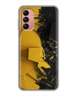 Чохол для Samsung Galaxy A04s з картинкою «Золоті уламки геометрії»
