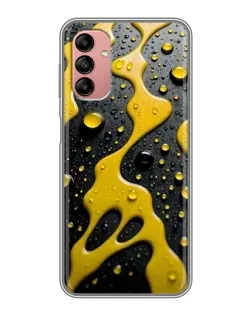 Чохол для Samsung Galaxy A04s з картинкою «Рідке жовте золото»