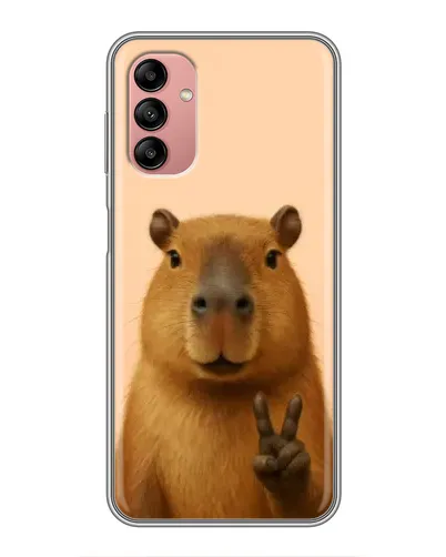 Чохол для Samsung Galaxy A04s з картинкою «Капібара вікторія»