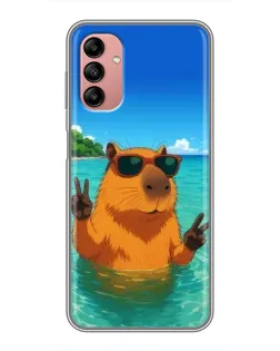 Чохол для Samsung Galaxy A04s з картинкою «Морська капібара»