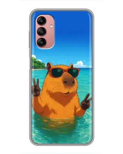 Чохол для Samsung Galaxy A04s з картинкою «Морська капібара»