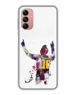 Чехол для Samsung Galaxy A04s с картинкой «Messi Barca» Чехол для Samsung Galaxy A04s с картинкой «Messi Barca»