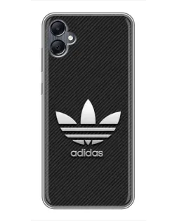 Чохол для Samsung Galaxy A05 з картинкою «Adidas Карбонова текстура»