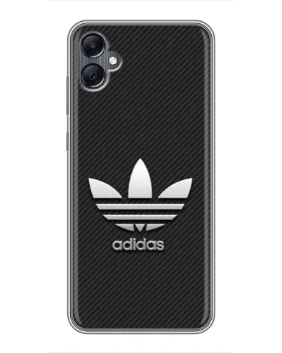 Чохол для Samsung Galaxy A05 з картинкою «Adidas Карбонова текстура»