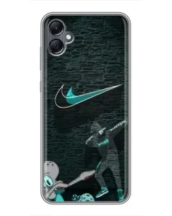 Чохол для Samsung Galaxy A05 з картинкою «Спортивний арт Nike» Чохол для Samsung Galaxy A05 з картинкою «Спортивний арт Nike»