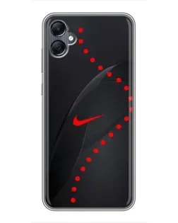 Чохол для Samsung Galaxy A05 з картинкою «Абстрактний дизайн Nike»