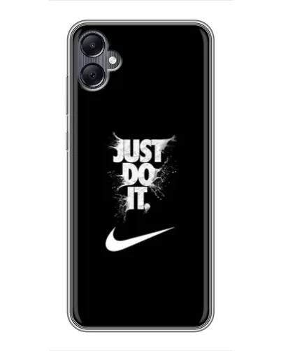 Чохол для Samsung Galaxy A05 з картинкою «Текстовий принт Nike»