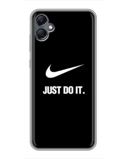 Чохол для Samsung Galaxy A05 з картинкою «Класичний принт Nike»