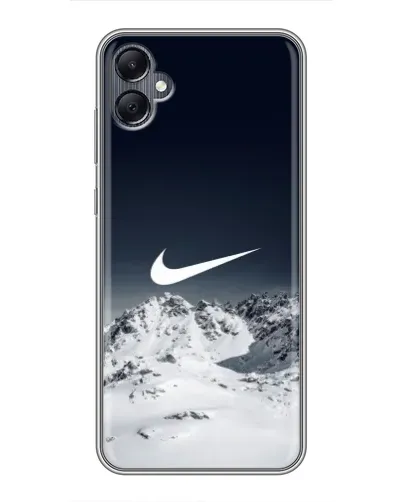 Чохол для Samsung Galaxy A05 з картинкою «Nike — зимові гори»