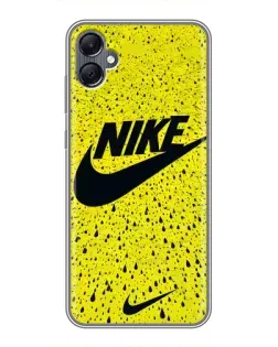 Чохол для Samsung Galaxy A05 з картинкою «Жовтий текстурний Nike»