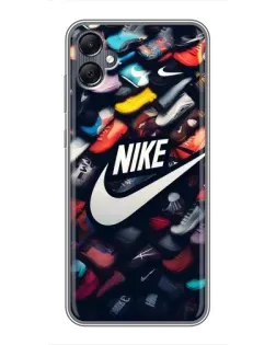 Чохол для Samsung Galaxy A05 з картинкою «Колекція кросівок Nike»
