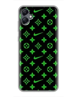 Чохол для Samsung Galaxy A05 з картинкою «Неоновий принт LV»