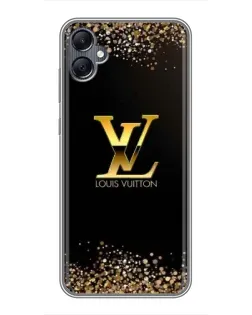 Чохол для Samsung Galaxy A05 з картинкою «LV — золоті іскри»