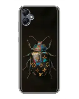 Чохол для Samsung Galaxy A05 з картинкою «LV — мармуровий принт»