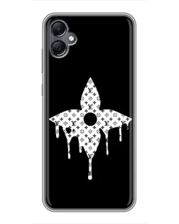 Чохол для Samsung Galaxy A05 з картинкою «Квіткова монограма»