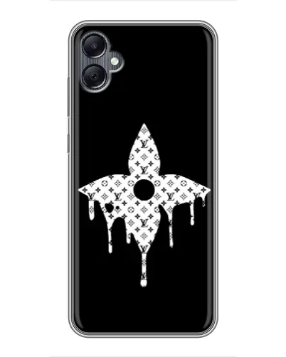 Чохол для Samsung Galaxy A05 з картинкою «Квіткова монограма»