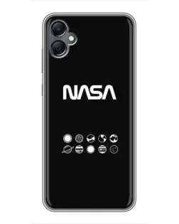 Чохол для Samsung Galaxy A05 з картинкою «NASA — технічний принт»