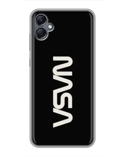Чохол для Samsung Galaxy A05 з картинкою «NASA — вертикальний логотип»