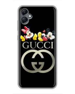 Чохол для Samsung Galaxy A05 з картинкою «Gucci — герої Disney»