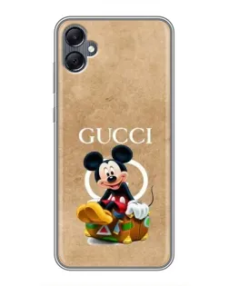 Чохол для Samsung Galaxy A05 з картинкою «Міккі Маус Gucci — крафт»