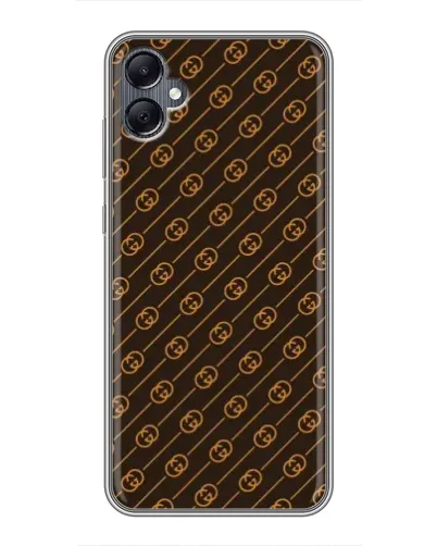 Чохол для Samsung Galaxy A05 з картинкою «Gucci — золоті діагоналі»